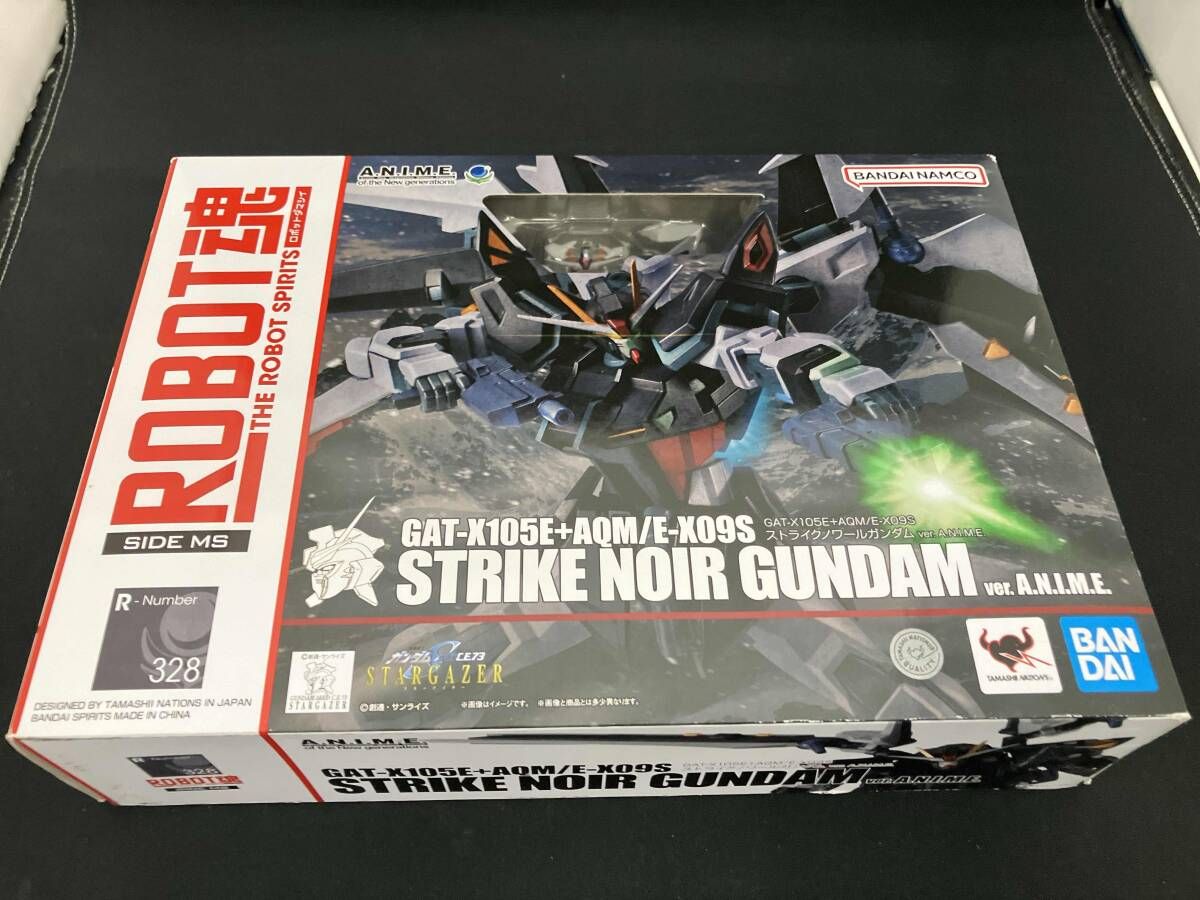 BANDAI - 【中古】未開封)ROBOT魂 ＜SIDE MS＞ GAT-X105E+AQM/E-X09S ストライクノワールガンダム Ver. A.N.I.M.E.[69][240069186755] BANDAI（バンダイ） ROBOT魂 ガンダムSEED SIDE MS GAT-X105E+AQM/E