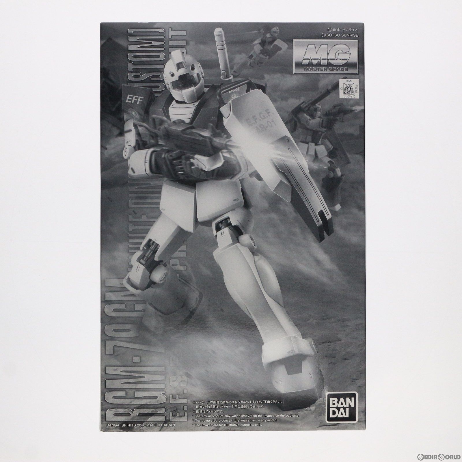 プレミアムバンダイ限定 MG 1/100 RGM-79 ジム(ホワイト・ディンゴ隊仕様) 機動戦士ガンダム外伝 コロニーの落ちた地で… プラモデル(5055370) バンダイスピリッツ