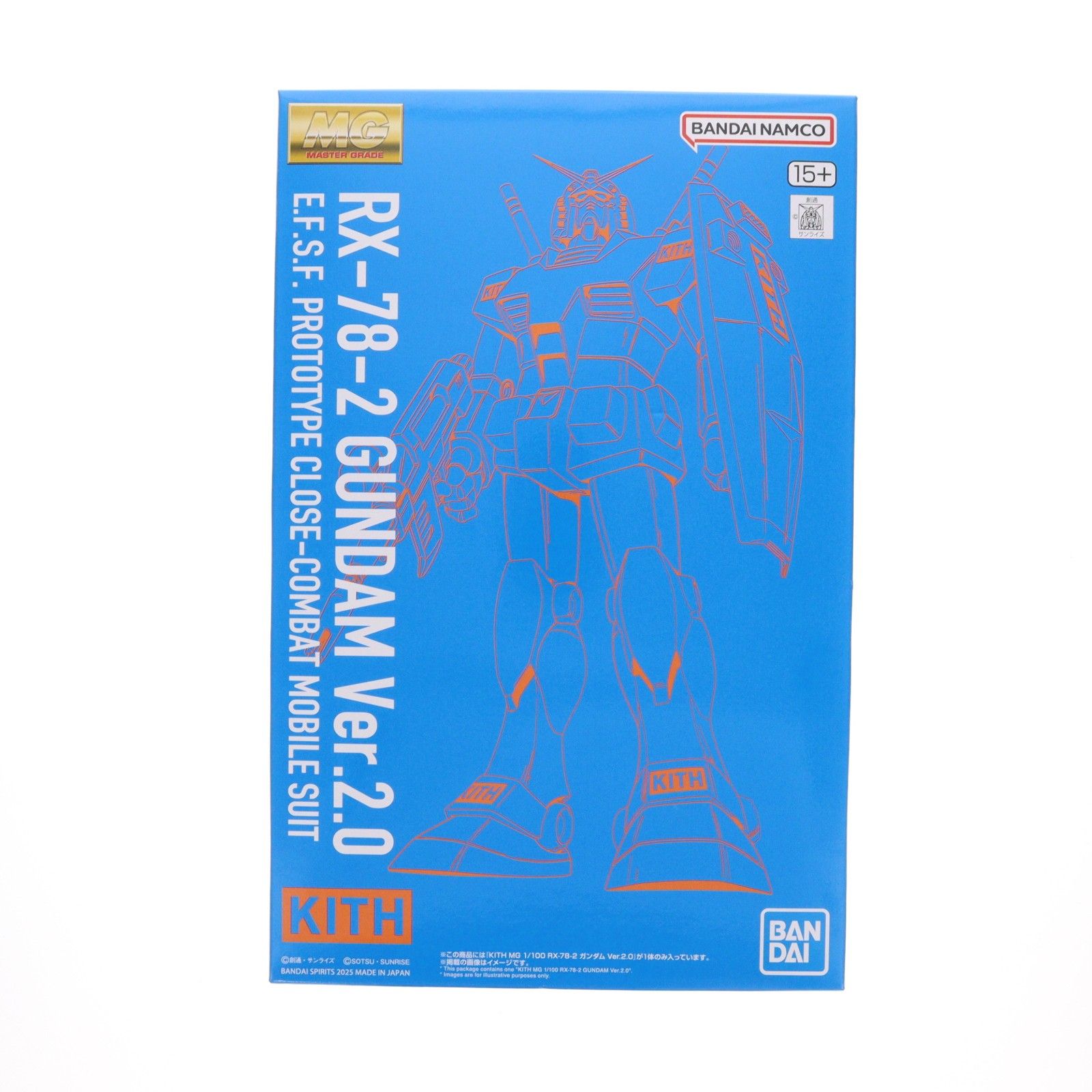 KITH App限定 KITH MG 1/100 RX-78-2 ガンダム Ver.2.0 機動戦士ガンダム プラモデル(5069776) バンダイスピリッツ