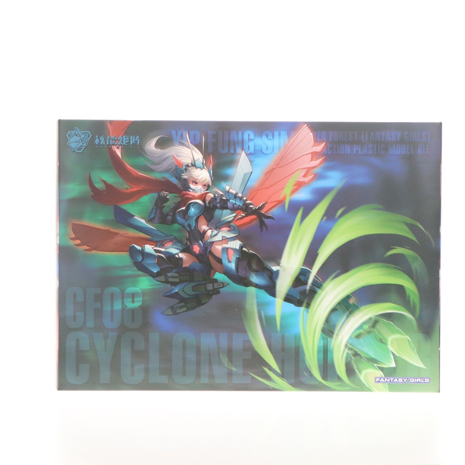 CYBER FOREST FANTASY GIRLS(サイバーフォーレスト ファンタジーガールズ) 1/12 Cyclone Hopper:Yip Fung Sim(サイクロンホッパー イップ・フォン・シム) プラモデル NUKE MATRIX(ヌークマトリッ