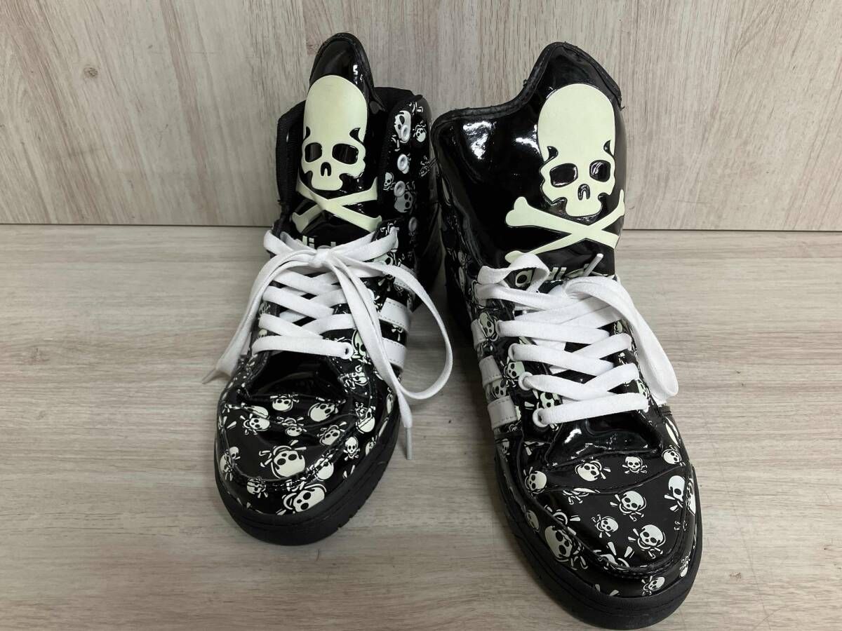 adidasアディダス スニーカー × Jeremy Scott/G 43396 26.5cm ブラック 