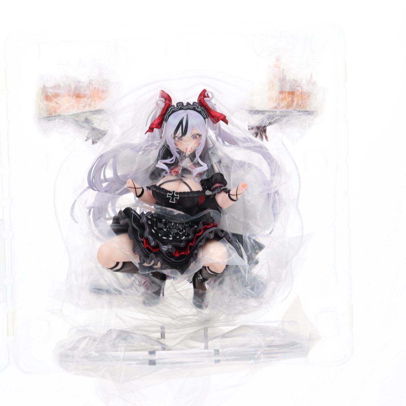 ポスター無しフェイスパーツ付属 エルベ 見せ場訪れず? あみあみ限定版 アズールレーン 1/7 完成品 フィギュア GOLDENHEAD+(ゴールデンヘッドプラス) ポスター無しフェイスパーツ付属 エルベ 見せ場訪れず? あみあみ限定版