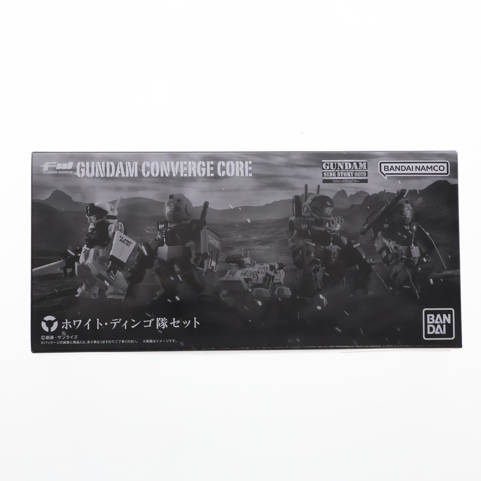 (Shokugan) Premium Bandai Limited FW GUNDAM CONVERGE CORE (Gundam Converge Core) Conjunto White Dingo Squad Mobile Suit Gundam Gaiden: Donde cayó la colonia… Figura Bandai