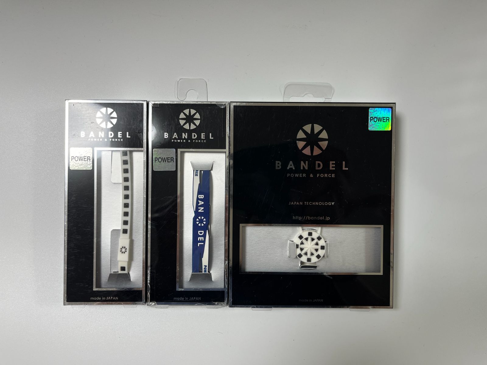 【新品未使用】BANDEL バンデル スタッズネックレス スタッズラインアンクレット クロスブレスレット 3個セット