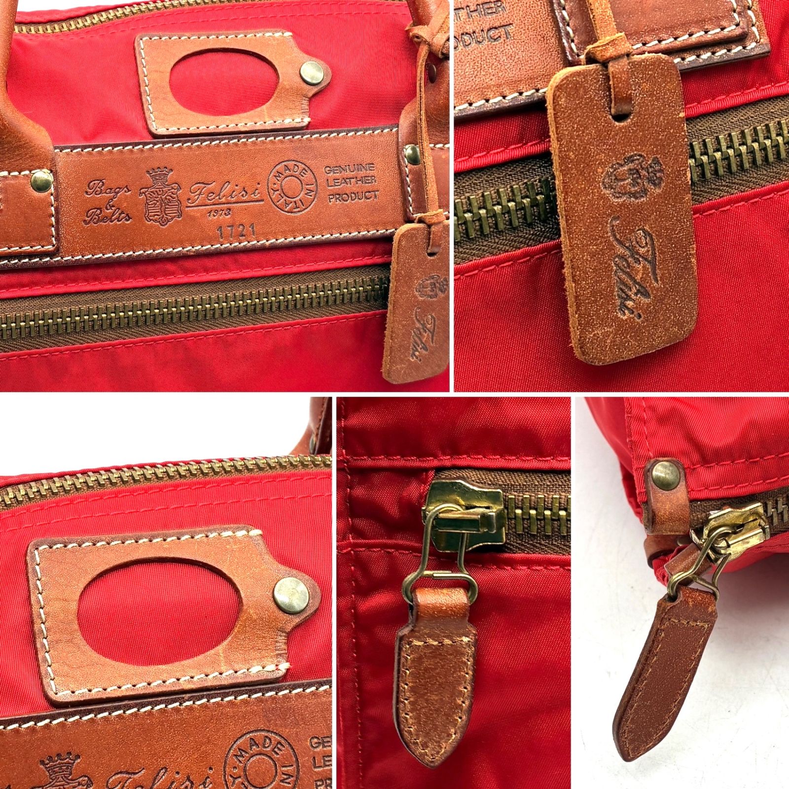 美品 フェリージ Felisi ビジネスバッグ ブリーフケース トートバッグ