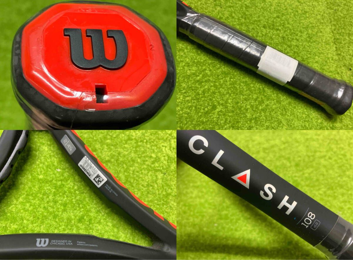 テニスラケット ウィルソン Wilson CLASH 108 V1.0 グリップサイズ2
