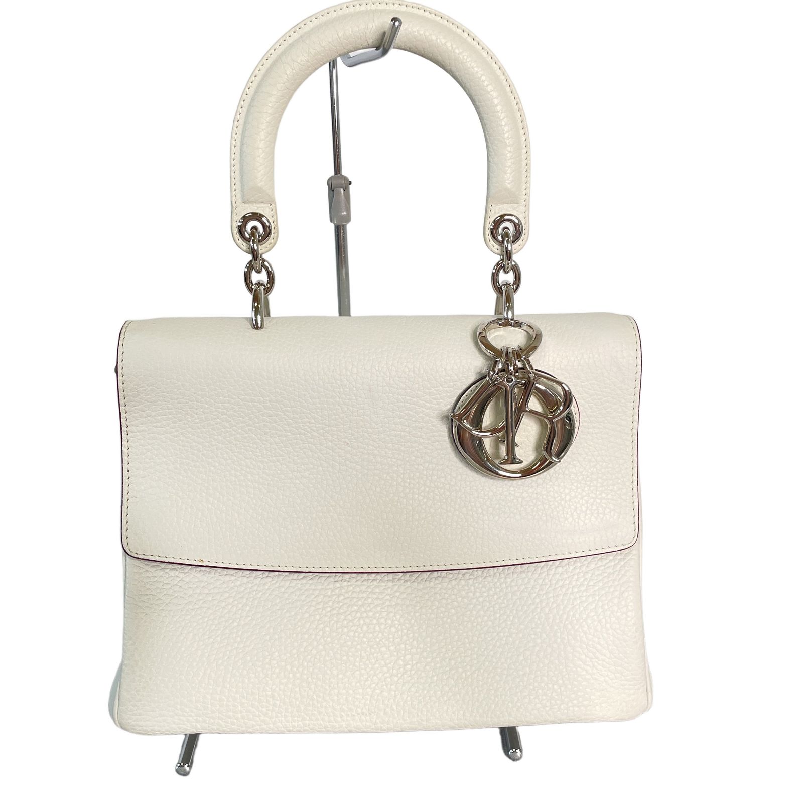 Dior ディオール M098IPTRL085 BeDior ホワイト ハンドバッグ レディース 中古 T11402176