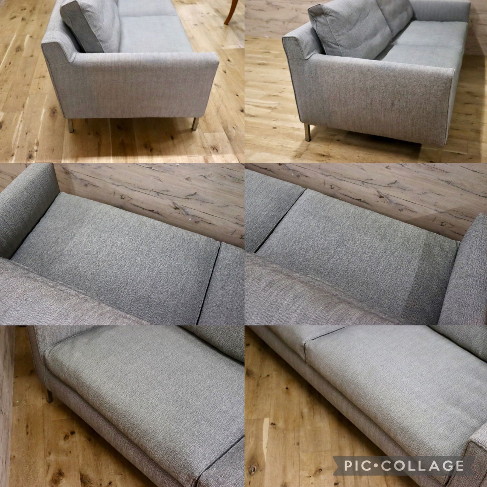 アイラーセン eilersen ソファ 3人掛け グレー 北欧 クッション付き GMJK312○eilersen / アイラーセン ストリームライン 3人掛けソファ