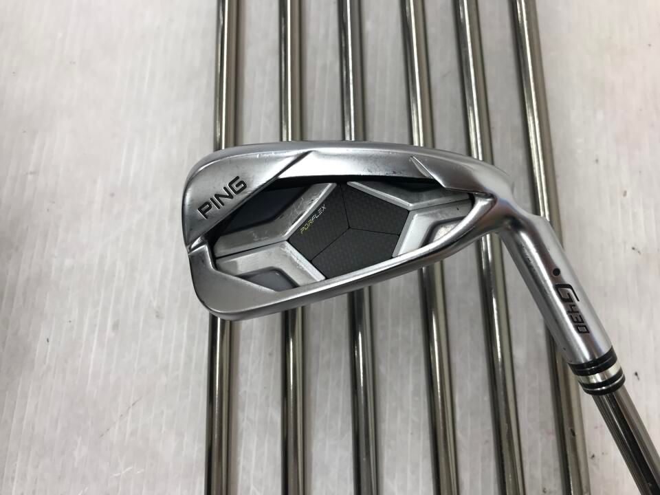 ピン　G430　TOUR 2.0 CHROME I　Sフレックス　アイアンセット　中古【最短即日発送】