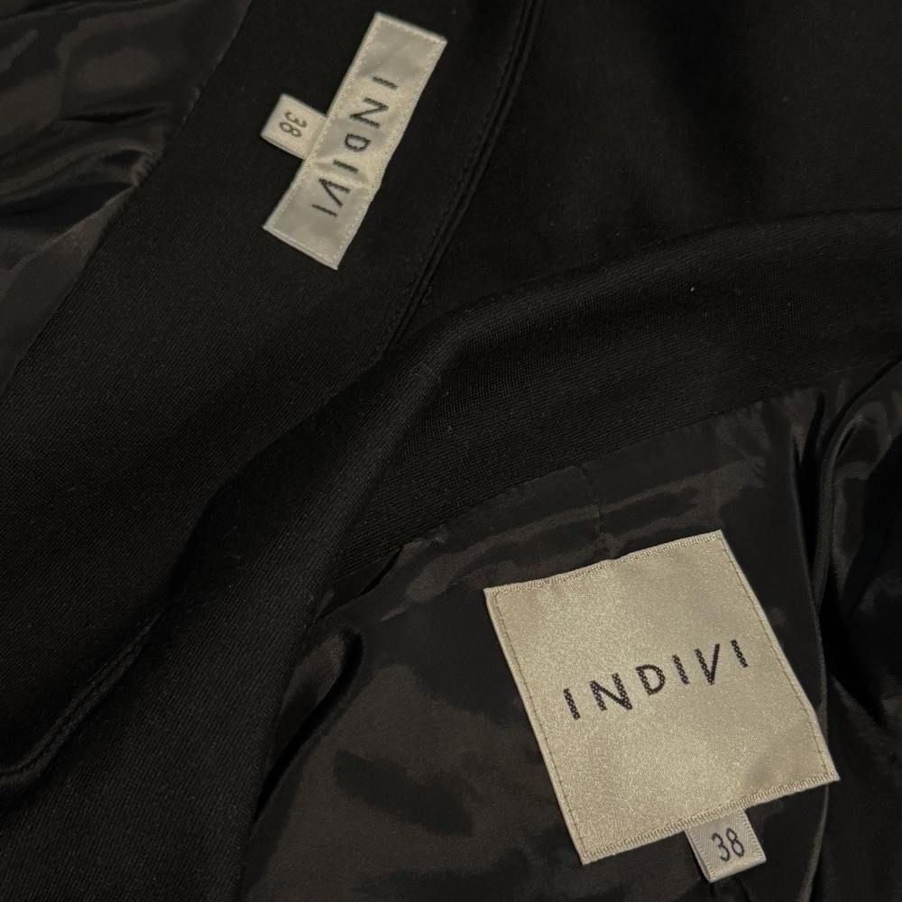 インディヴィ INDIVI タグ付き セットアップ 上下セット スーツ