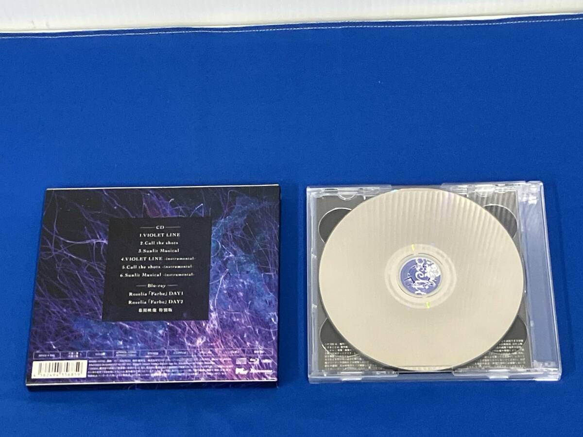 Roselia CD BanG Dream!:VIOLET LINE(生産限定盤)(2ブルーレイ Disc付