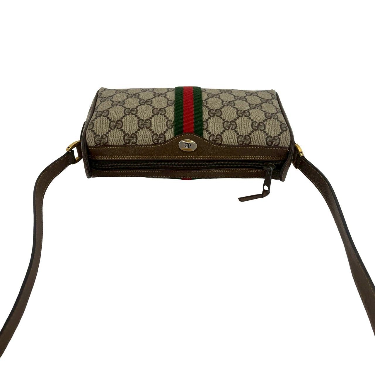 極 美品 GUCCI グッチ オールドグッチ ヴィンテージ シェリーライン GG