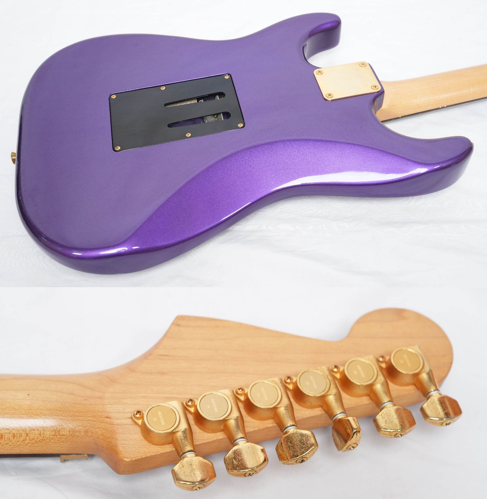 ☆FERNANDES FST-55 Purple Metallic ミディアムスケール ストラト