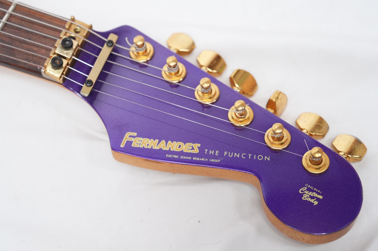☆FERNANDES FST-55 Purple Metallic ミディアムスケール ストラト