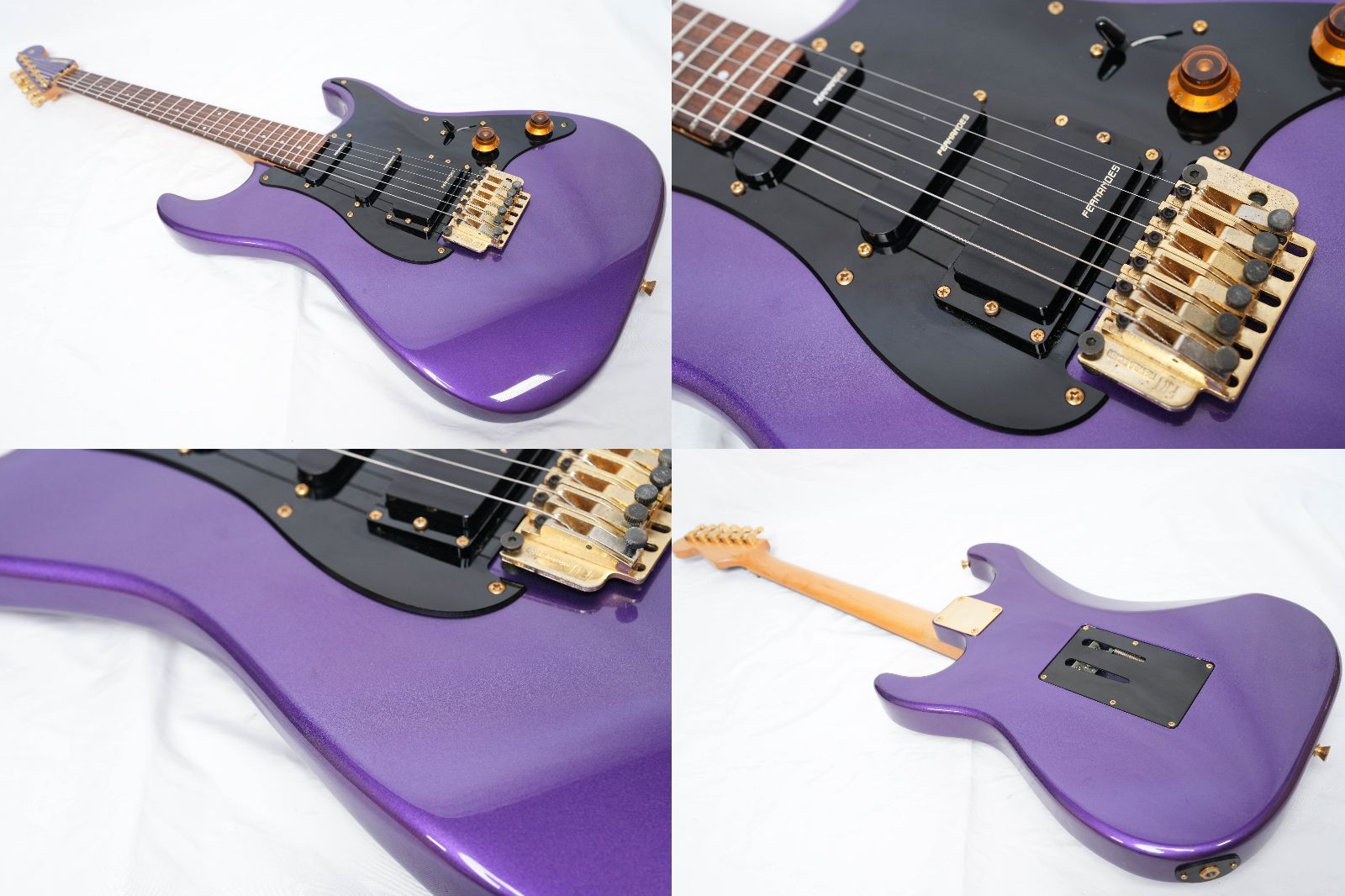 ☆FERNANDES FST-55 Purple Metallic ミディアムスケール ストラト