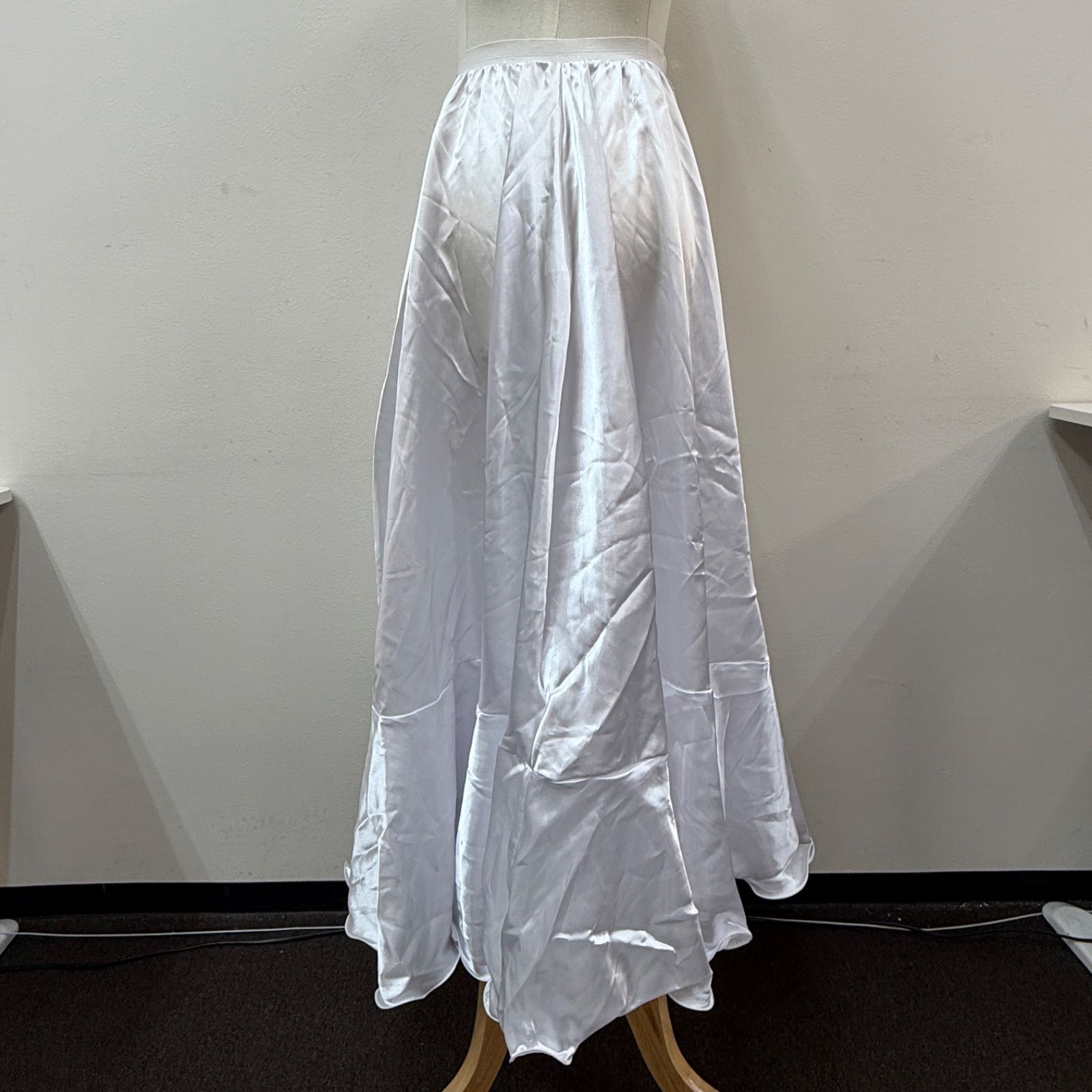 prima boutique】フラメンコ衣装 スカート ファルダ ペチコート 白