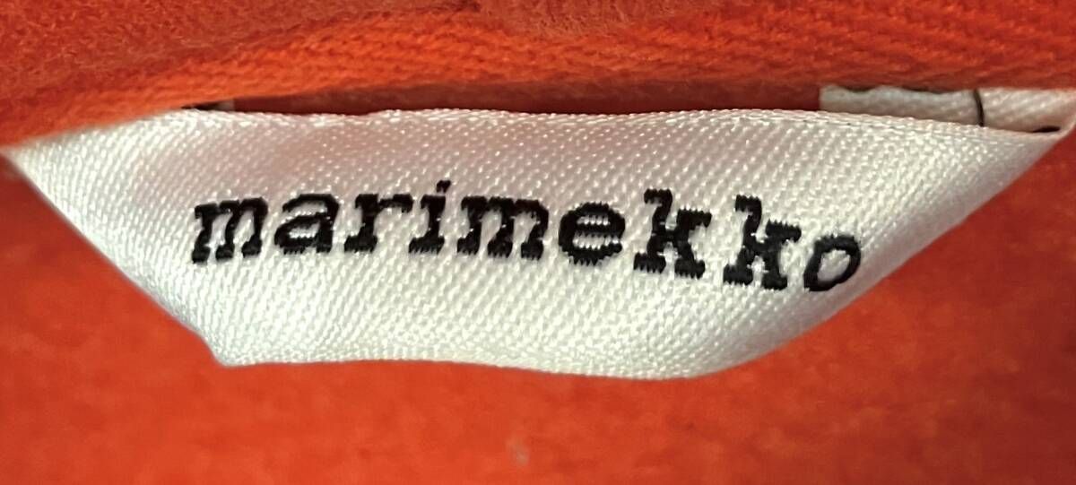 marimekko マリメッコ marimekko unikko パーカー サイズM オレンジ 花