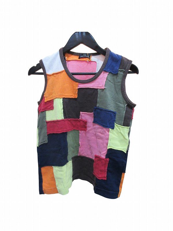 トリココムデギャルソン tricot COMME des GARCONS ノースリーブパッチ