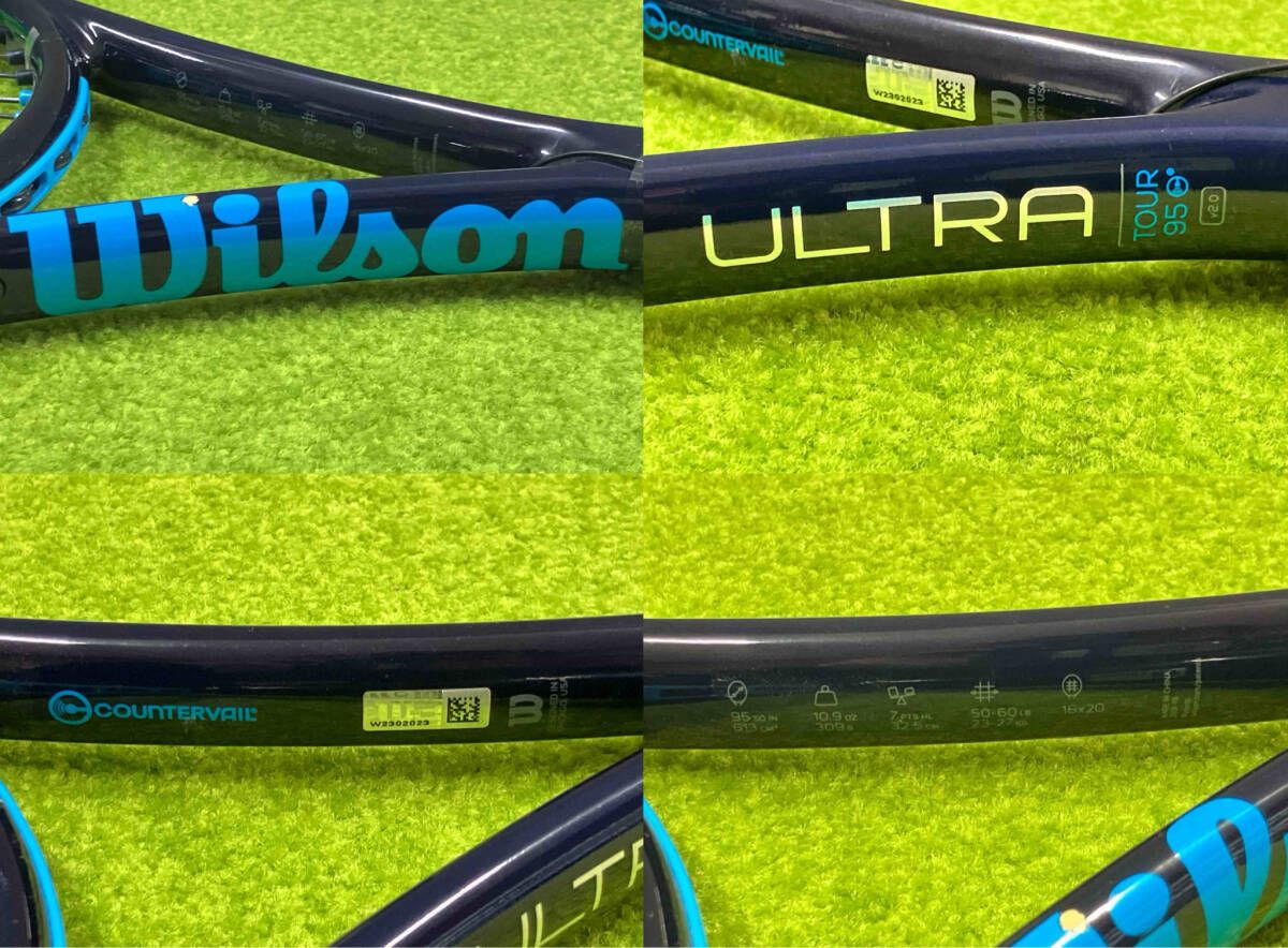 Wilson ウィルソン ULTRA TOUR 95JP CV グリップサイズ2 硬式用テニス