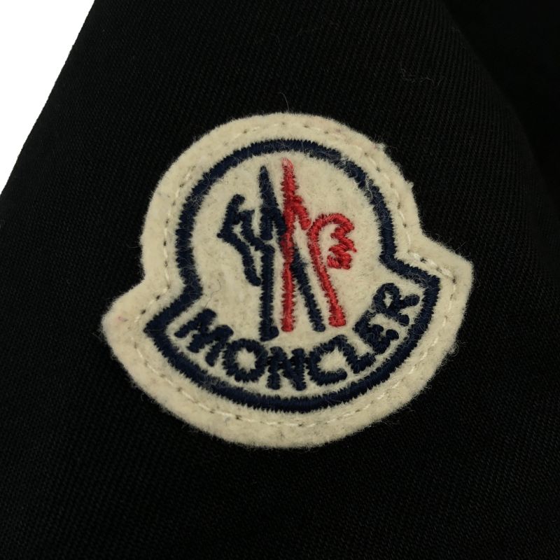 中古】MONCLER MAYENNE GIACCA カバーオール 2 ブラック モンクレール