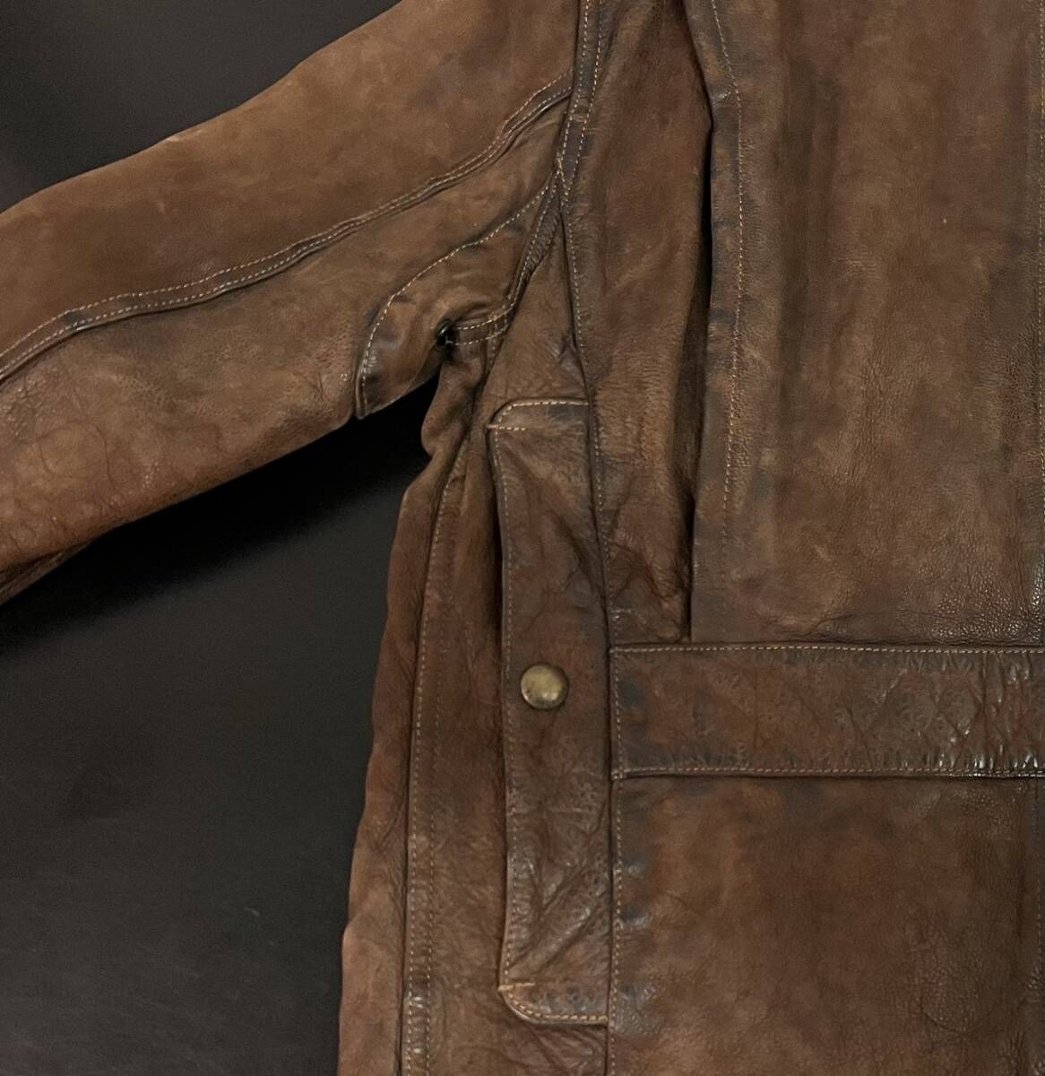 POLO RALPH LAUREN ポロラルフローレン カバーオール レザー