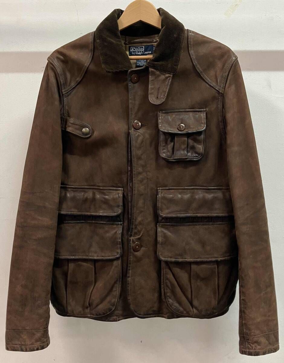 POLO RALPH LAUREN ポロラルフローレン カバーオール レザー