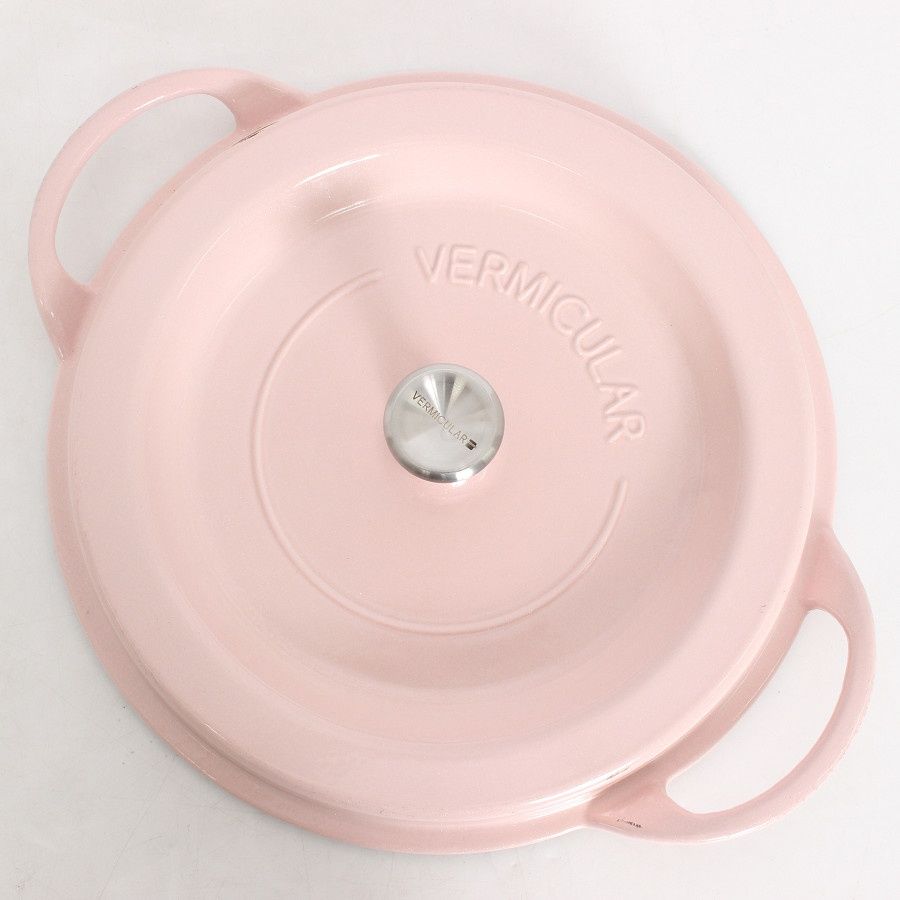 バーミキュラ オーブンポットラウンド 26cm パールピンク PNK26R 無水