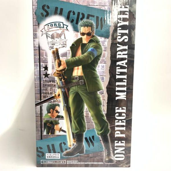 中古】B賞 ゾロ フィギュア ｢一番くじ ワンピース～military style