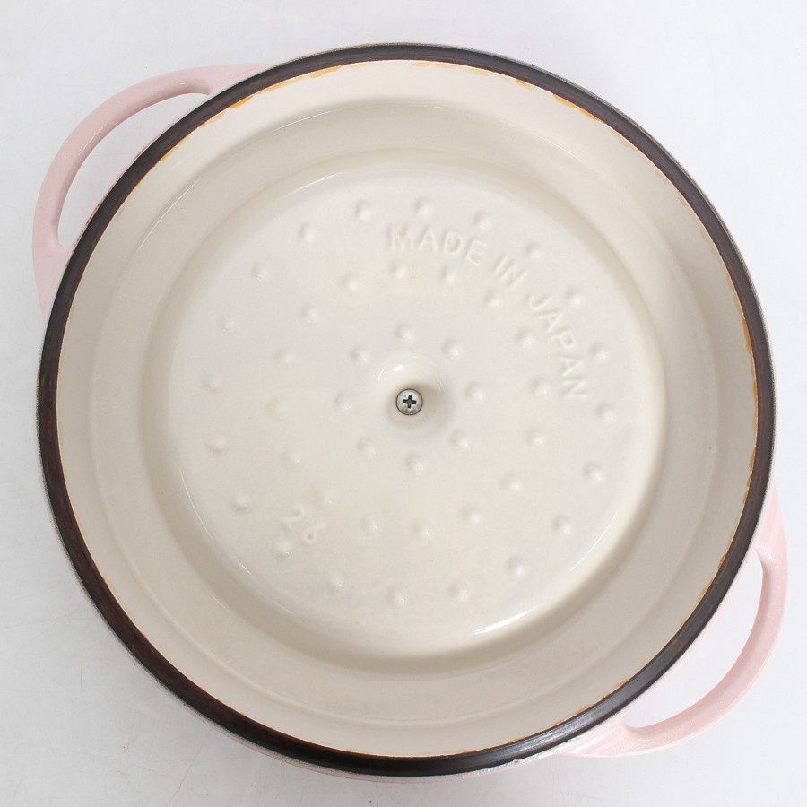 バーミキュラ オーブンポットラウンド 26cm SUKIYAKI PNK26RS パール