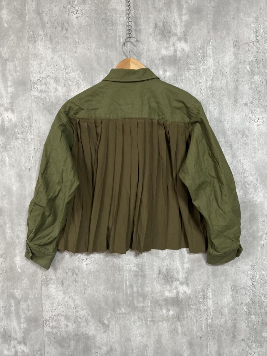 CLANE クラネ 長袖 ミリタリー ショート シャツ ジャケット size1