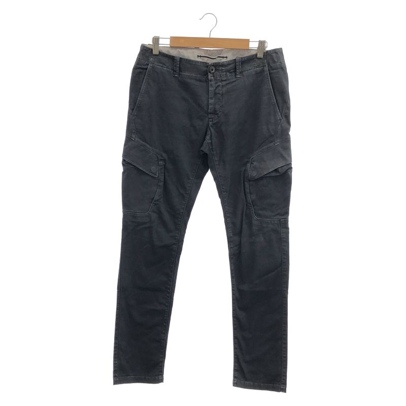 【中古】STONE  カーゴパンツ W32 ART.56153EZTM ブラック ストーンアイランド[10][240010523418] 中古】STONE ISLAND カーゴパンツ W32 ART.56153EZTM ブラック
