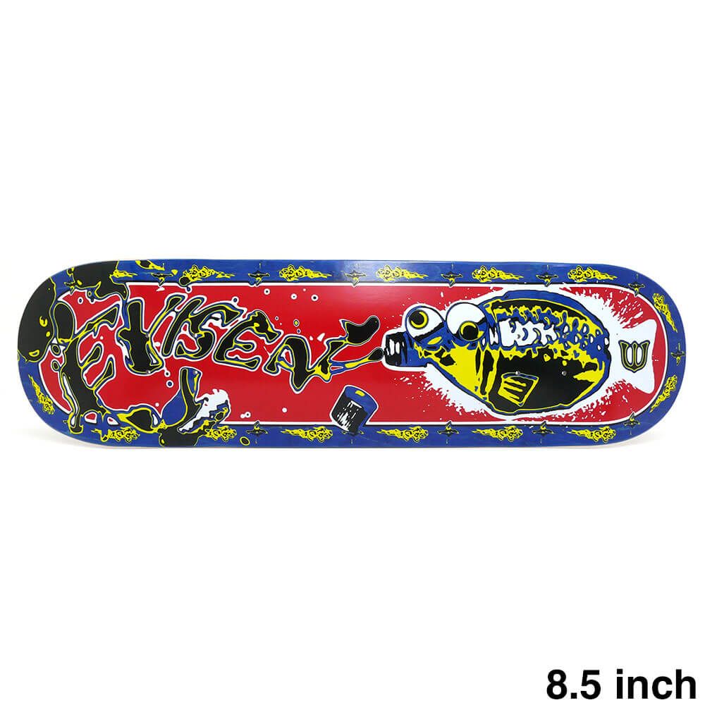 EVISEN DECK エビセン デッキ TEAM SAUCE FISH 8.5 スケートボード