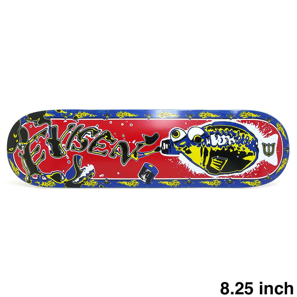 EVISEN DECK エビセン デッキ TEAM SAUCE FISH 8.25 スケートボード
