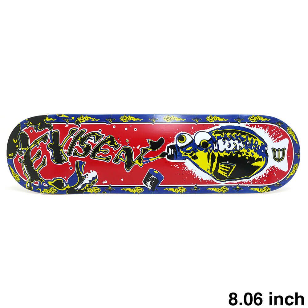 EVISEN DECK エビセン デッキ TEAM SAUCE FISH 8.06 スケートボード