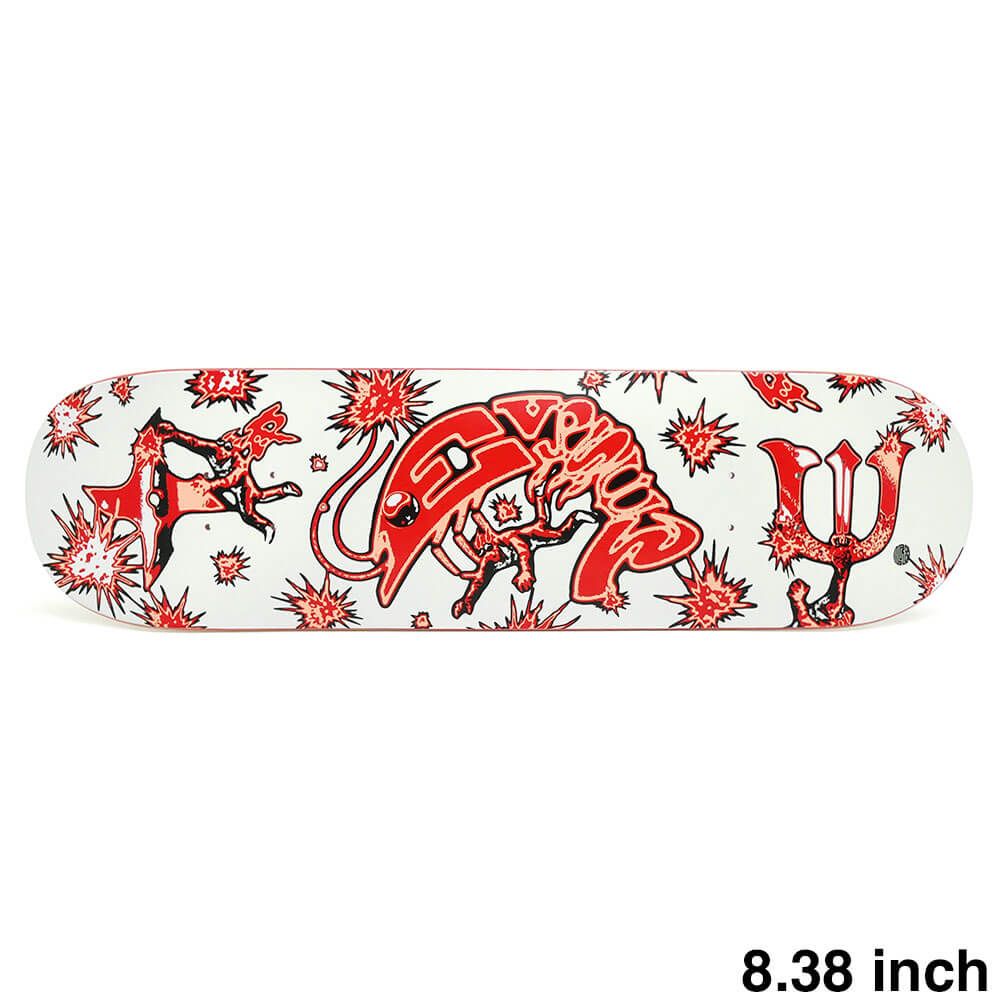 ねじ式 つげ義春 NEMES × POWERHOUSE スケートデッキ EVISEN DECK エビセン デッキ TEAM MR. SHRIMP 8.38 スケートボード