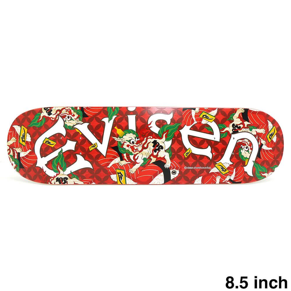 EVISEN DECK エビセン デッキ TEAM SUSHISHI 8.5 スケートボード