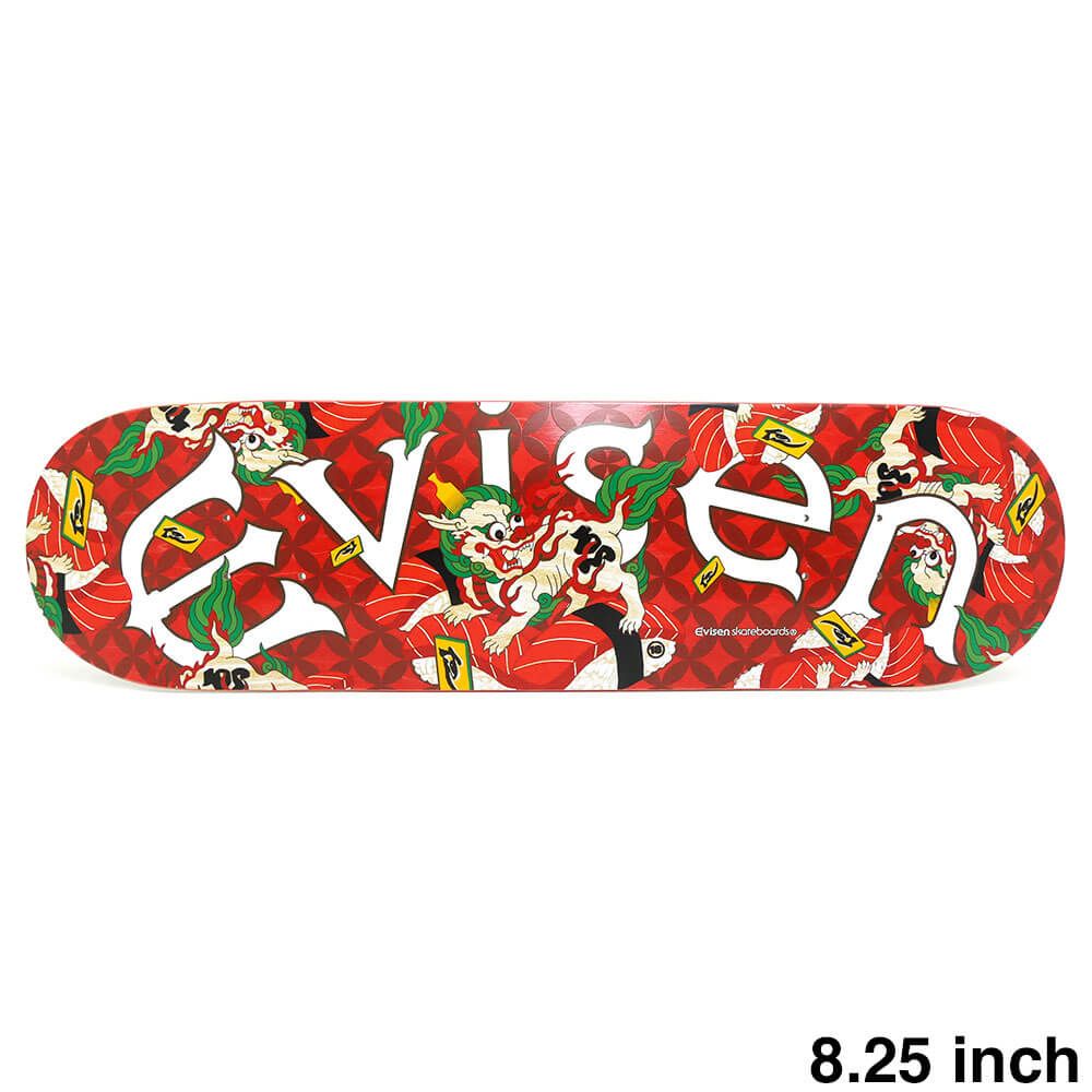 EVISEN DECK エビセン デッキ TEAM SUSHISHI 8.25 スケートボード