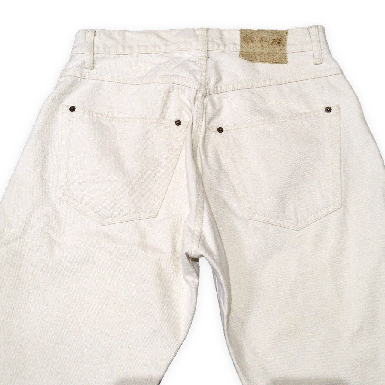 STUSSY ステューシー 90's 90年代 Old Stussy BIG OL JEANS ホワイト