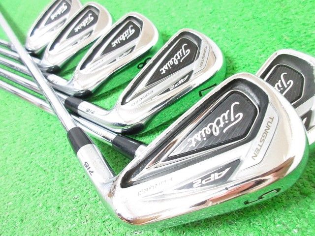 中古 タイトリスト AP2 716 アイアンセット 6本 #5-PW NS950GH S JP 右用
