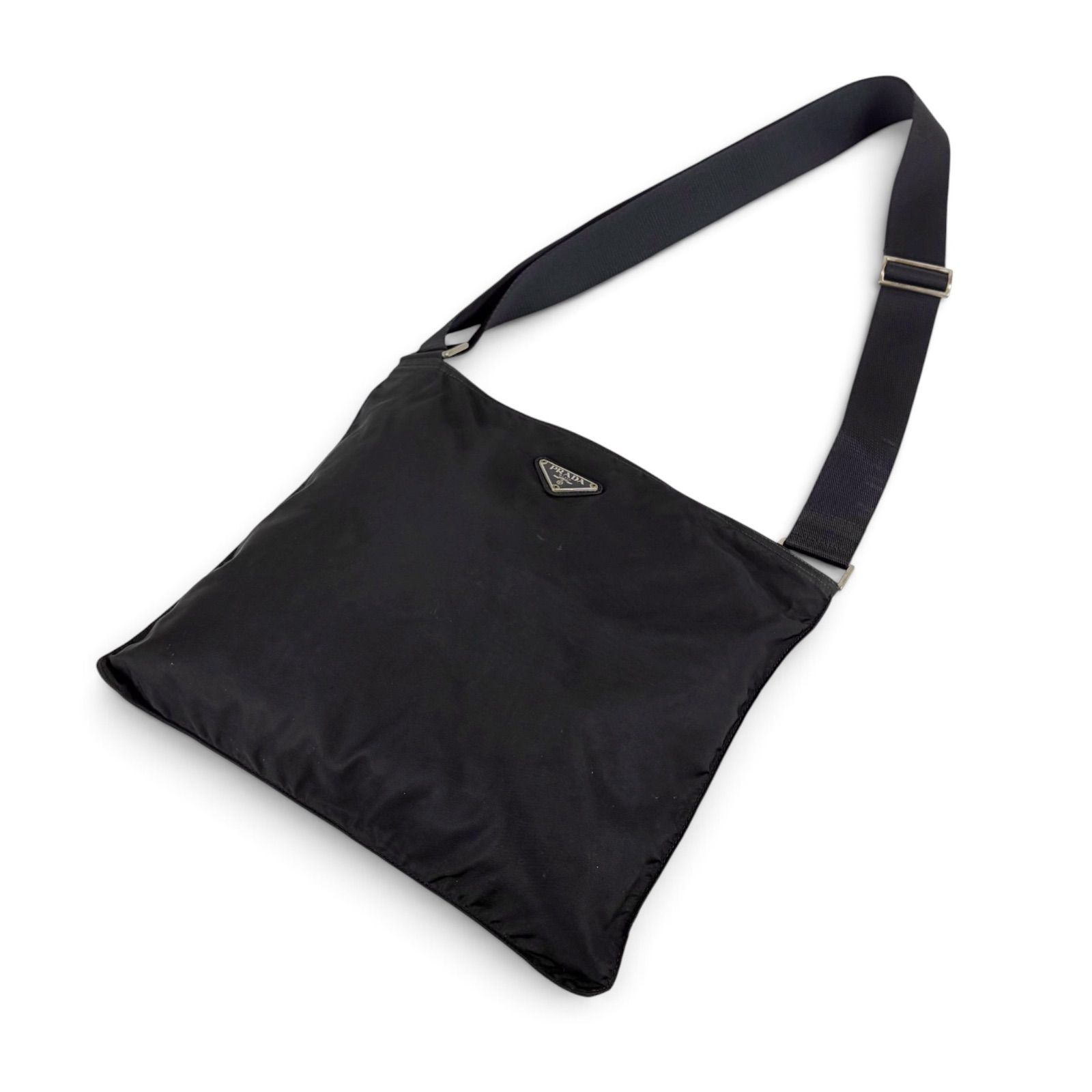 PRADA Triangle Logo Crossbody Bag Tessuto Nylon プラダ 