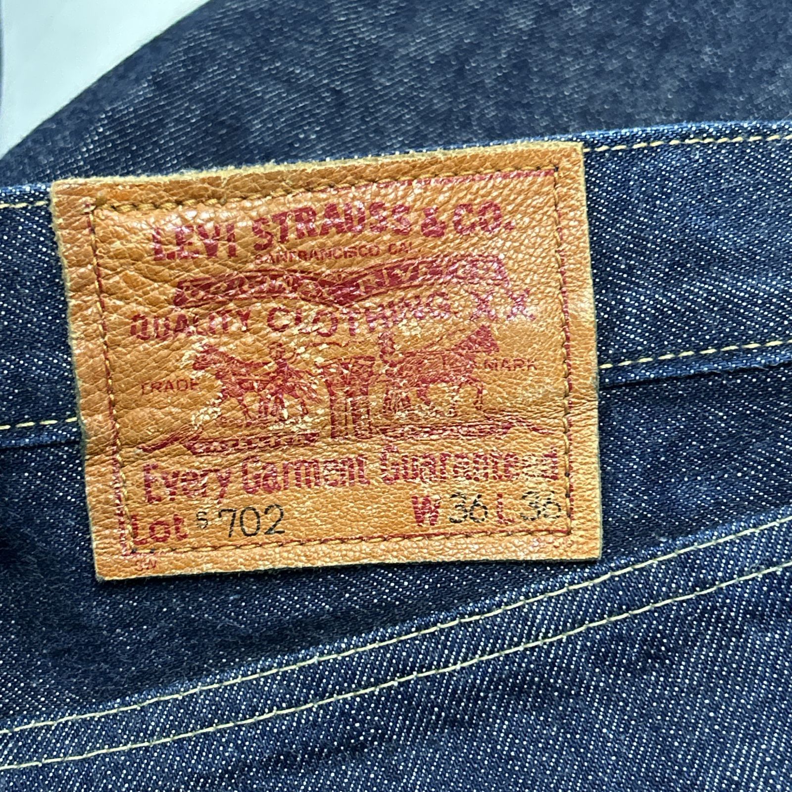 激レア　Levi's S702 XX 90年代復刻 浜館76-2397] Levi's S702xx 復刻モデル 1998年製 日本製 初期 赤タブ