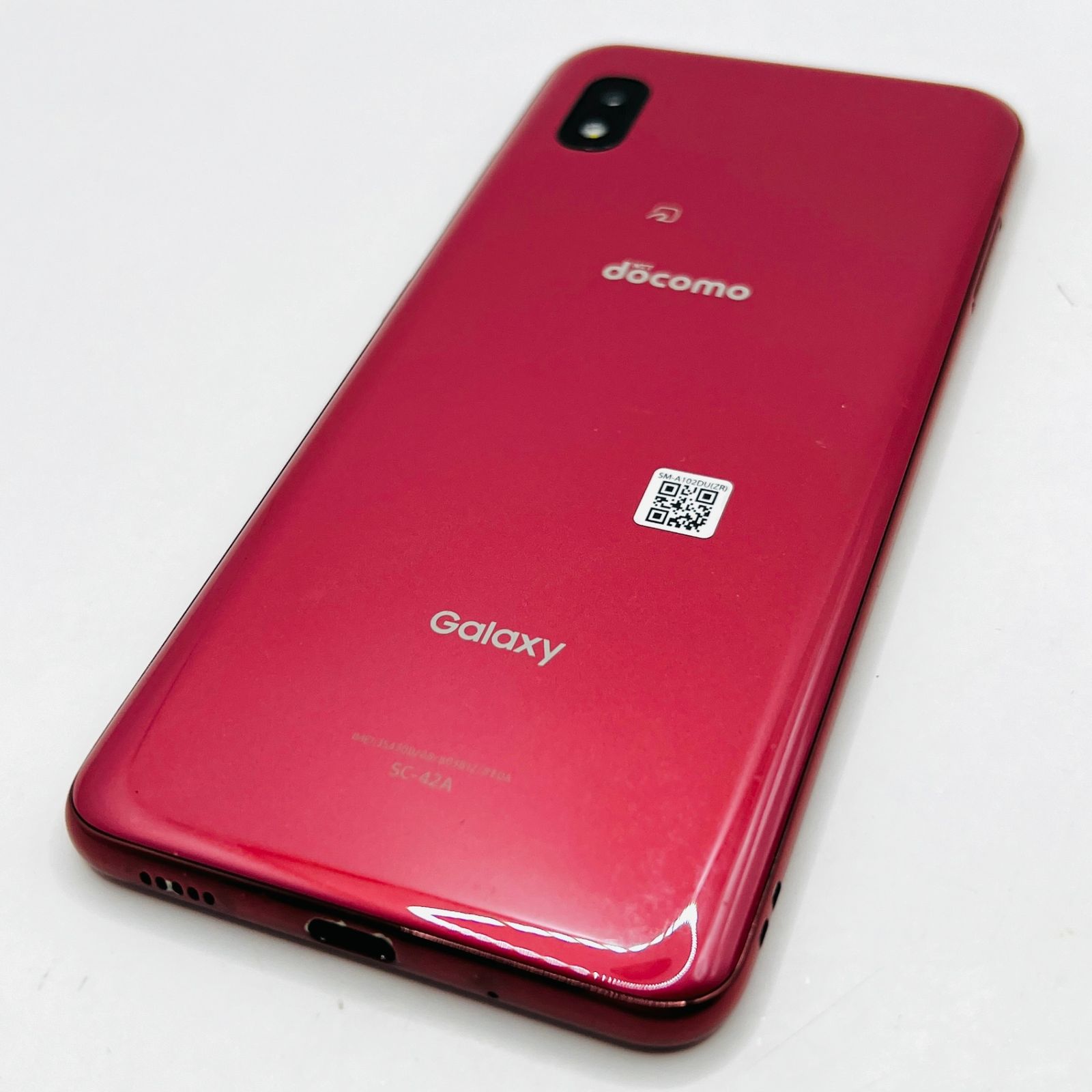 docomo GALAXY A21 64GB レッド SC-42A 利用制限〇 動作確認済み