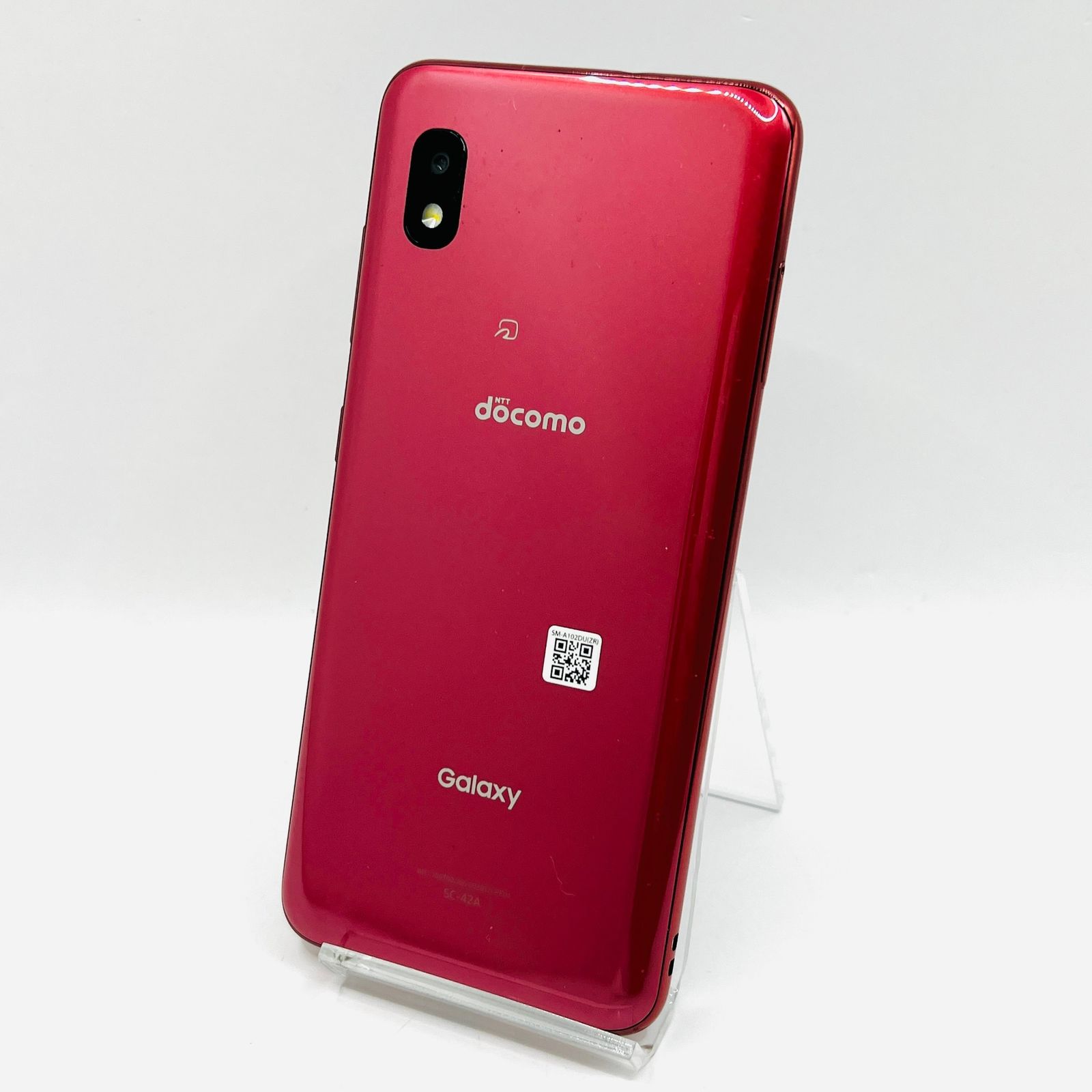 docomo GALAXY A21 64GB レッド SC-42A 利用制限〇 動作確認済み