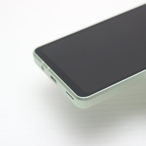 新品同様 SIMフリー AQUOS sense8 SH-M26 グリーン スマホ SHARP 即日