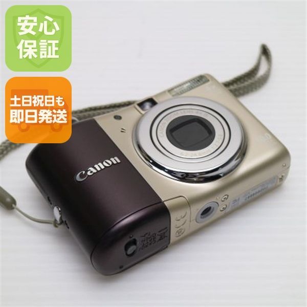 超美品 PowerShot A1000 IS ブラウン 即日発送 Canon デジカメ デジタルカメラ 本体 土日祝発送OK