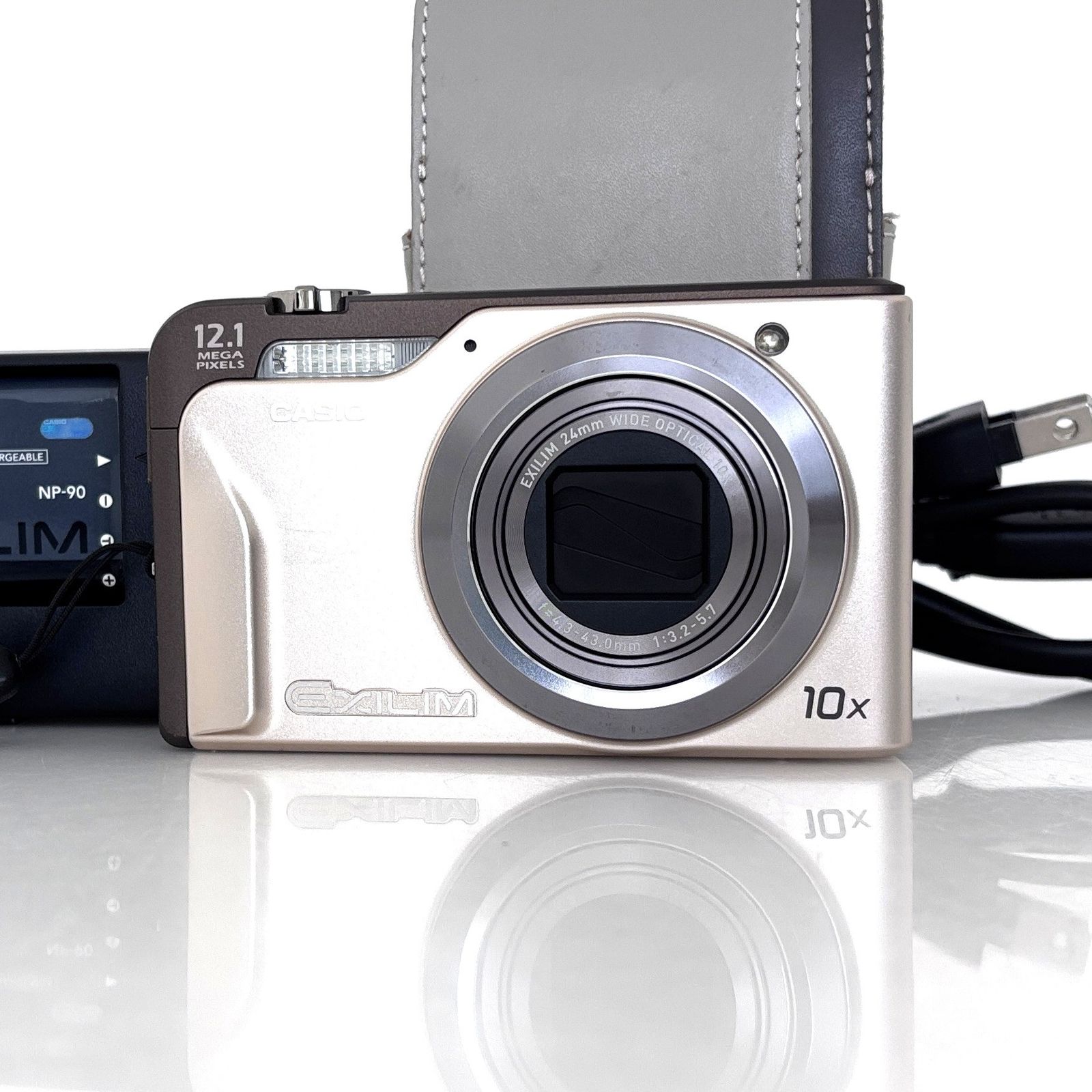 修理前提 液晶のふちの黒【カシオ】CASIO EXILIM EX-H10 ゴールド