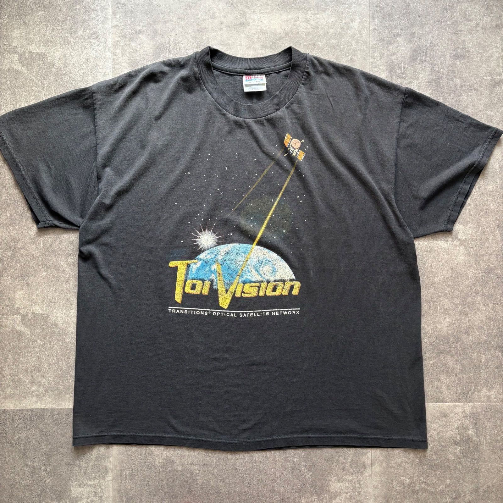 90s 1998年 Transitions Lenses トランジションズレンズ Vintage ヴィンテージ 企業Tシャツ 宇宙 科学 TOUR ツアーTシャツ 黒 Black USA製 アメリカ製 9,728円