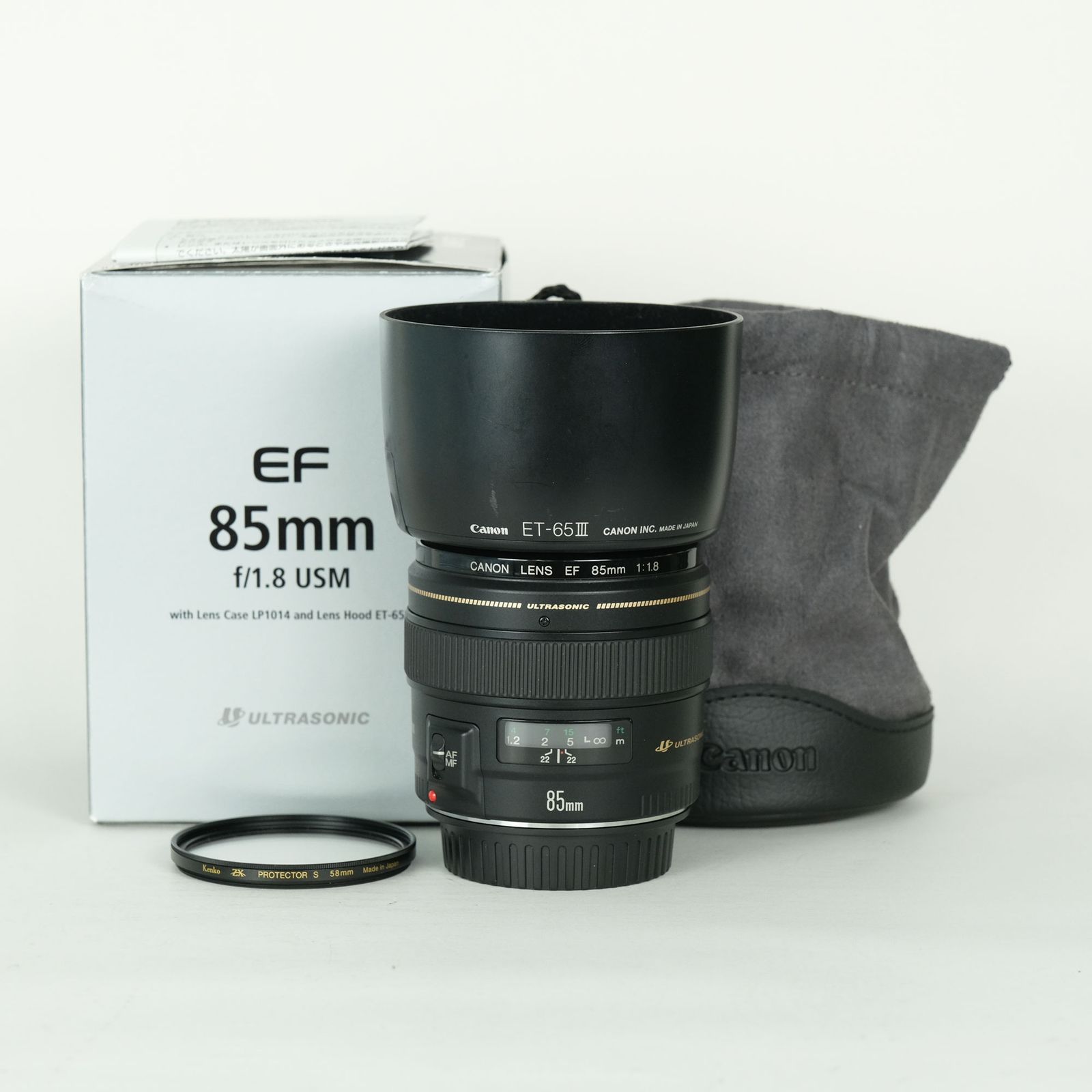良品 | 高級フィルター付] Canon EF85mm F1.8 USM | Canon EFマウント