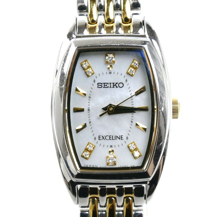 SEIKO セイコー エクセリーヌ 腕時計 ソーラー SWCQ089/V117-0DD0