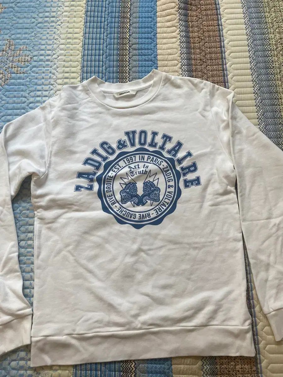 ZADIG&VOLTAIRE ザディグ・エ・ヴォルテール スウェット 白